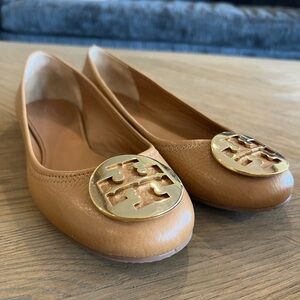 Tory Burch Reva Ballet Tan